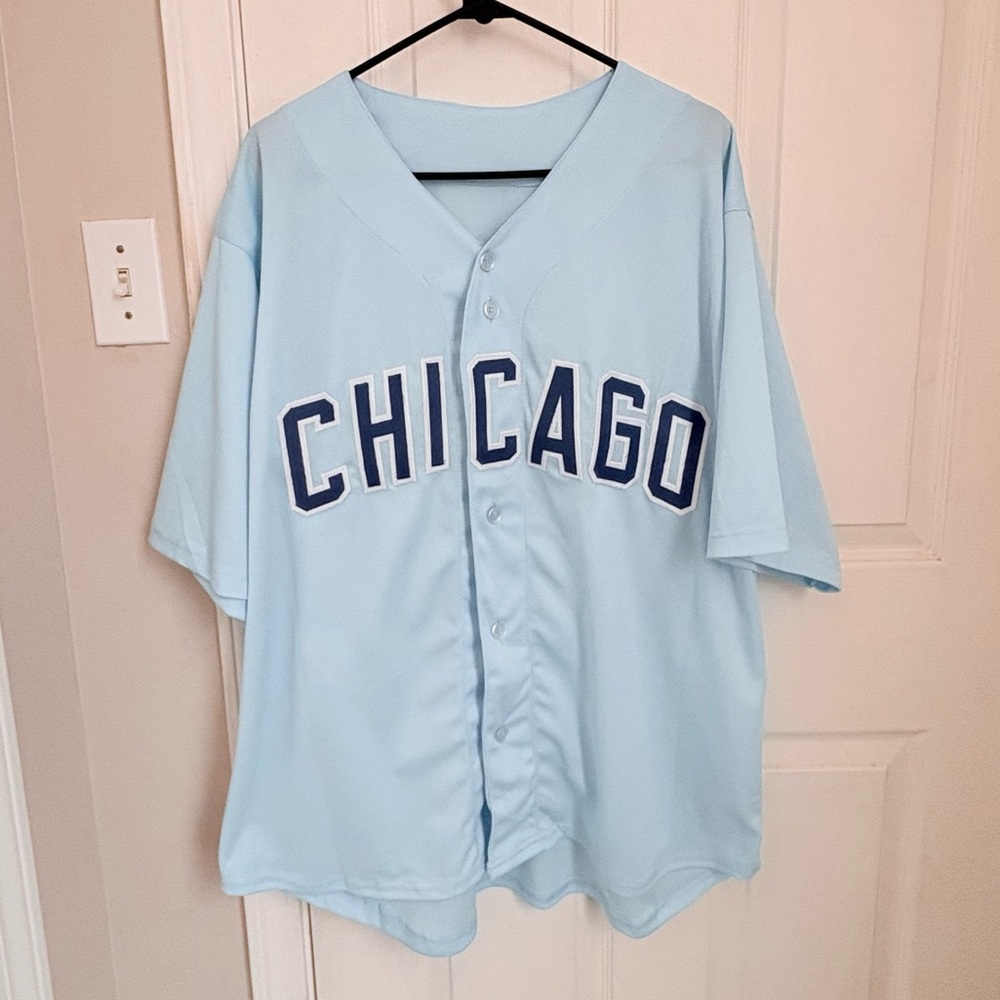 Chicago Cubs #21 Sammy Sosa Beckett Authenticated Signed Jersey